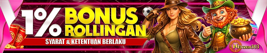rollingan mingguan 1% netizen303